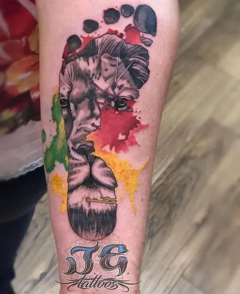 Game Face Tattoo
