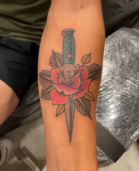 Ink and Dagger Tattoo
