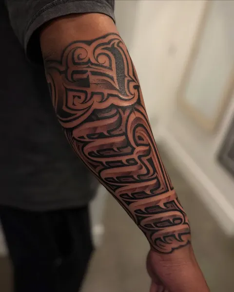 Lettering