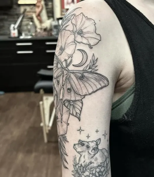 Flower, Animal, Nature, Rose