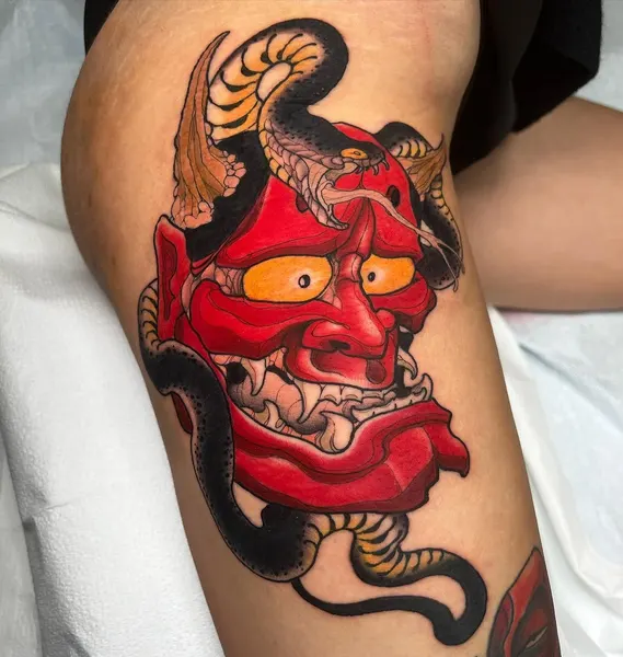 탈, Dragon, 악마