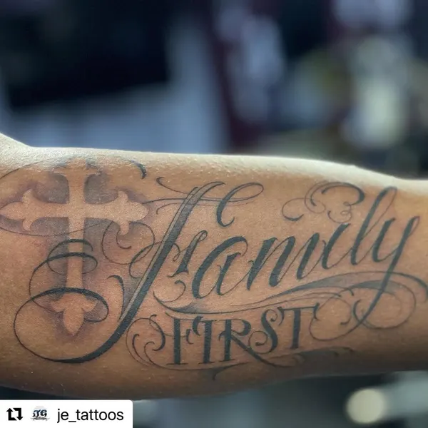 Game Face Tattoo