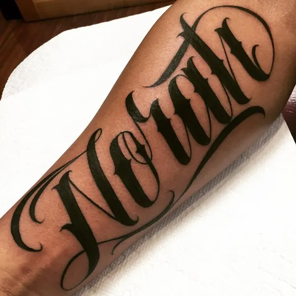 Lettering, 고딕 레터링