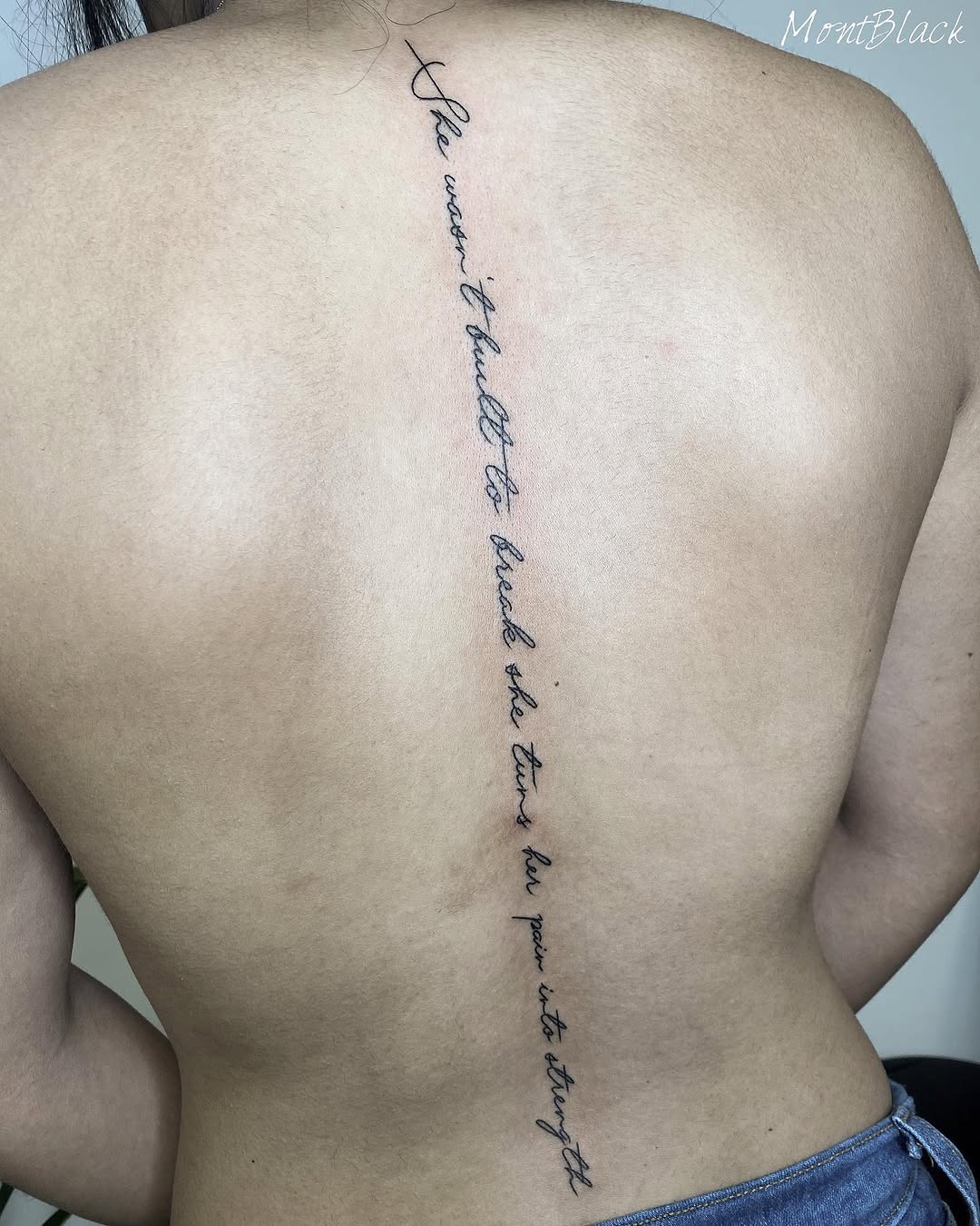 Lettering, 강인함
