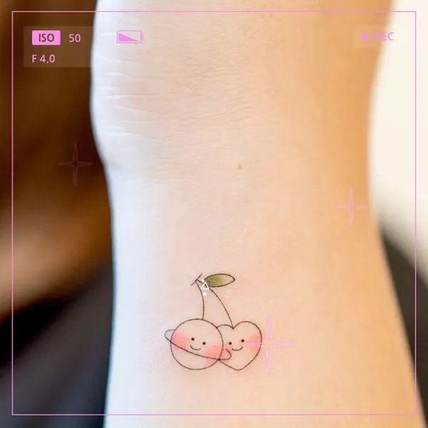 Mini, 레몬, 민화, 사과