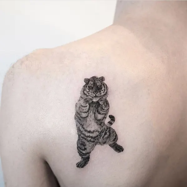 Tiger, 팬서, 발자국
