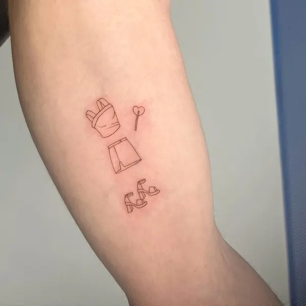 Mini, 책, 힘, 게임, 영화, 카드, 한야, 사각형, 삼족오, 양자리, 우키요에, 오니, 노리개, 주사위, 초현실, 캐리어, 커스텀 타투, 기념 타투