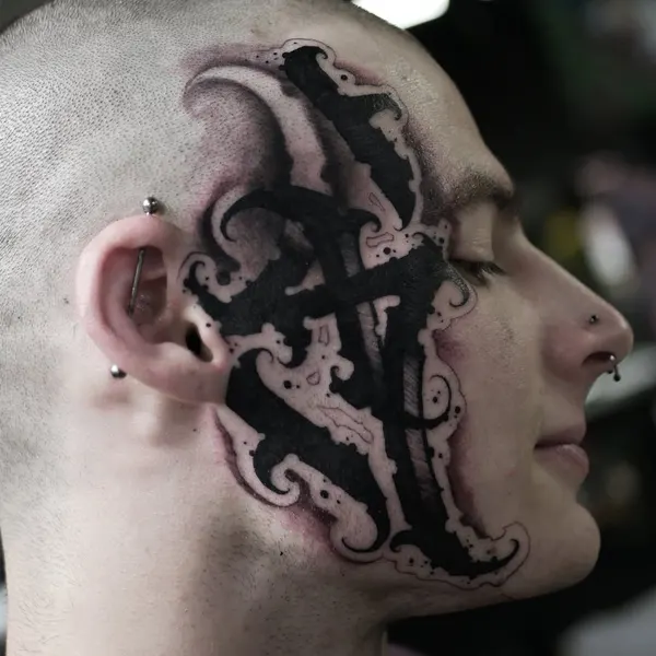 뇌, Lettering, 투구, Skull