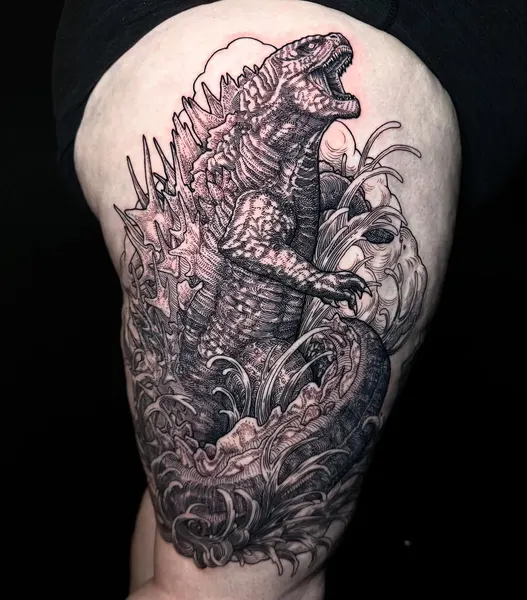 Dragon, 악어