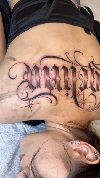 Lettering