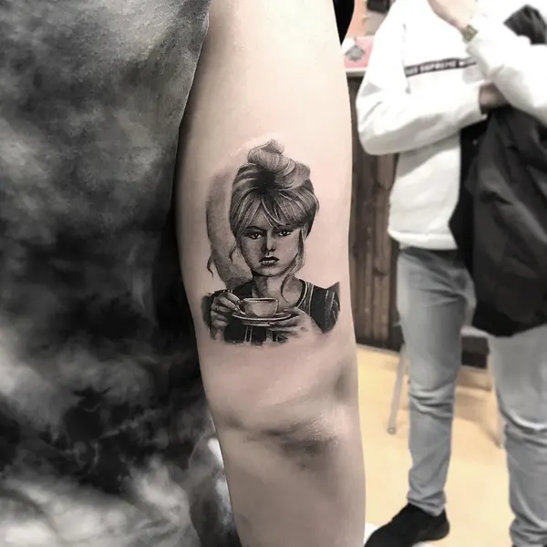 부채, 풍신, 민화