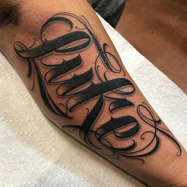 Lettering