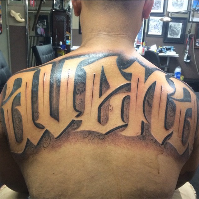 Lettering
