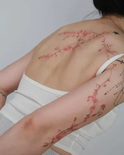 Flower, 나뭇가지, 산호, 단풍잎