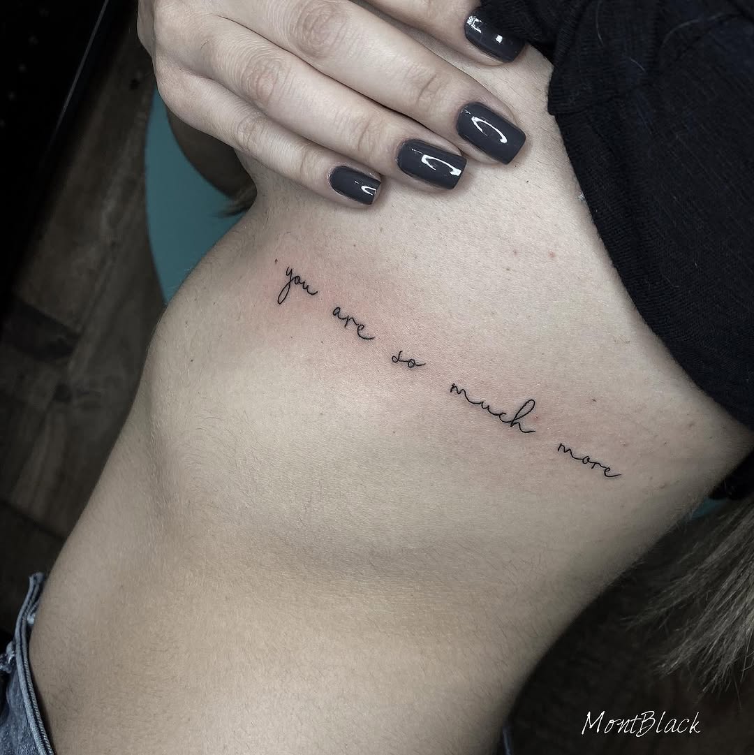 Lettering, 가사, 문장, 물망초