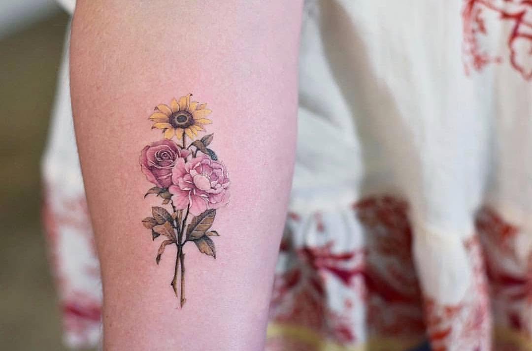 Flower, 꽃 배경, 모란, 꽃다발