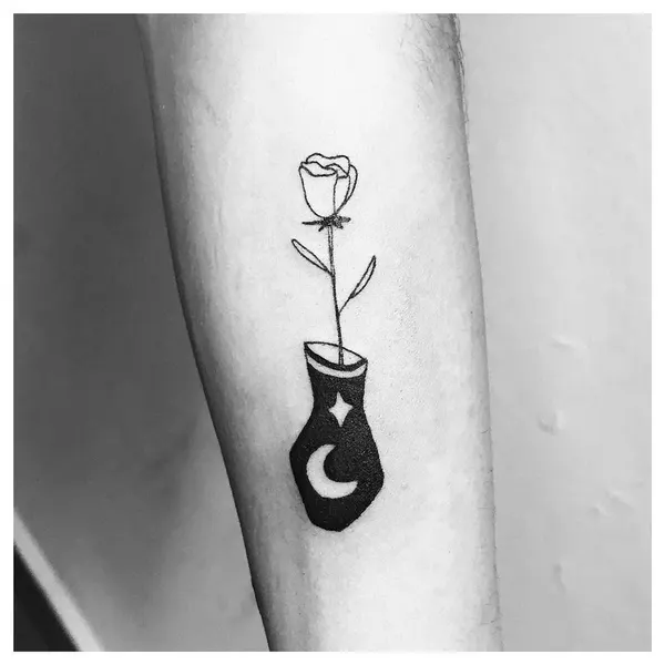 Flower, 와인잔