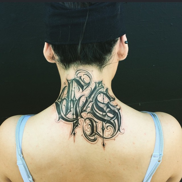 Lettering