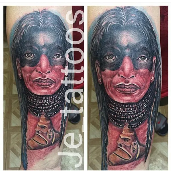 Game Face Tattoo