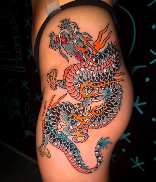 Dragon, 띠, 중국 용, 한국 용, 한자 레터링