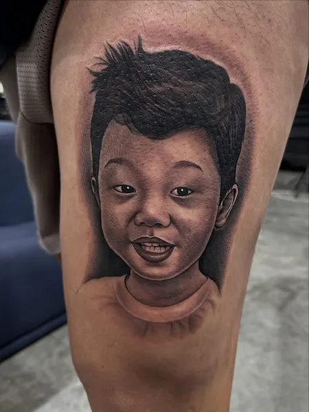 아기, 포트레이트, 소년