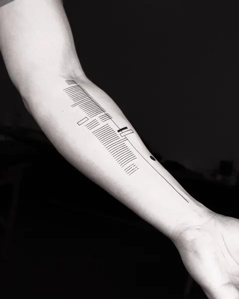 Lettering, 음악, 피아노, 미니멀 레터링, 로마 숫자