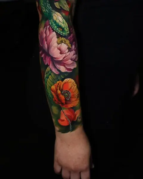 Dragon, Flower, Rose, 꽃다발