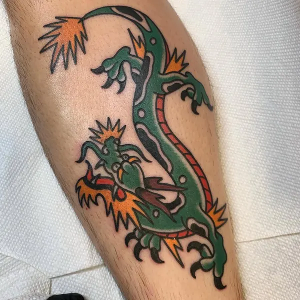 Dragon, 악어
