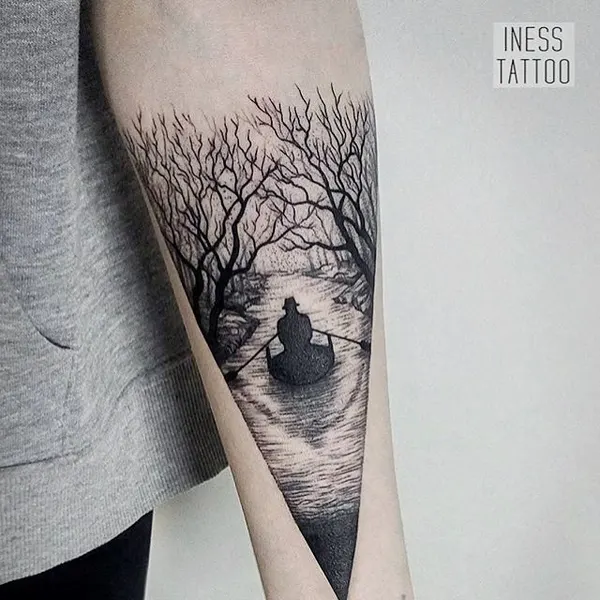 강, Nature, 호수