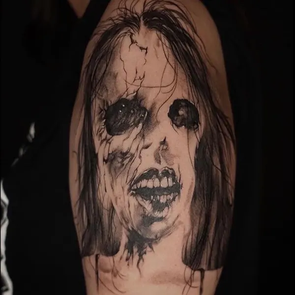 얼굴, 관, 고딕, 뱀파이어, 좀비, 호러