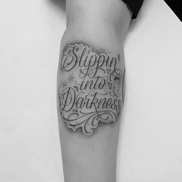 Lettering, 타자기 폰트, 고딕 레터링