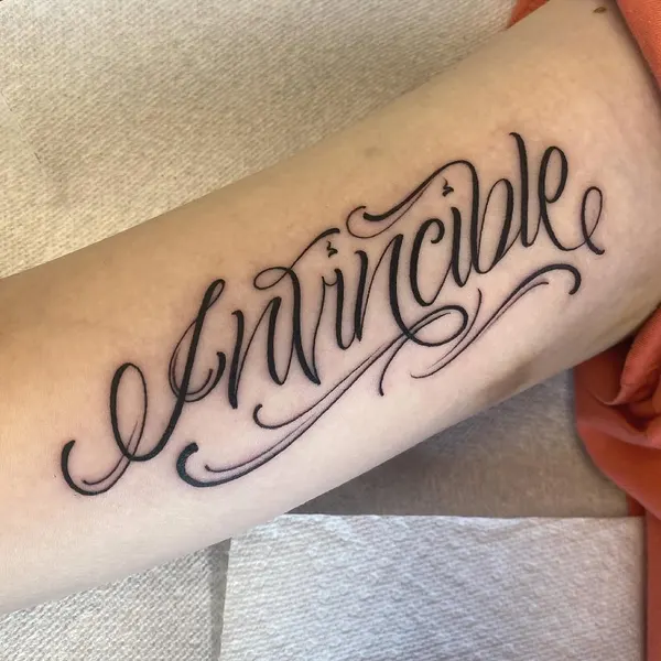 Lettering, 이름