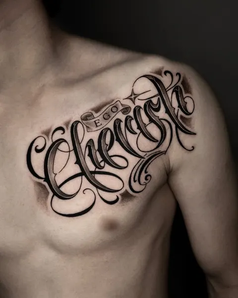 Lettering, 고딕 레터링, 타자기 폰트, 아랍어 레터링