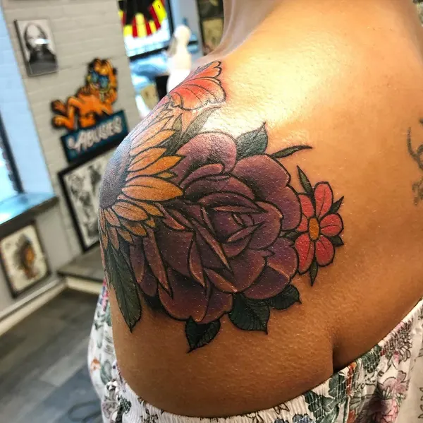 Flower, Rose, 석류, 히비스커스