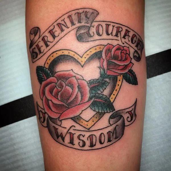 Flower, Rose, Lettering