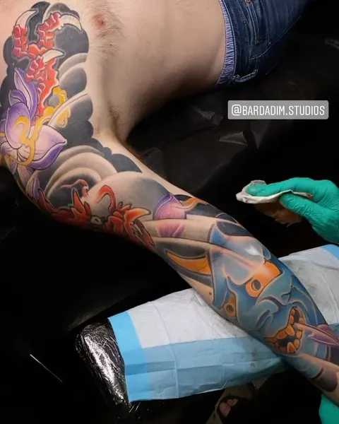 Dragon, 붓터치