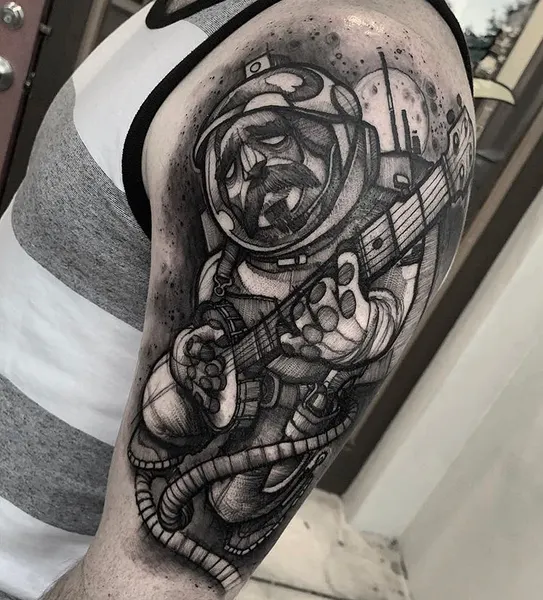 Ink and Dagger Tattoo