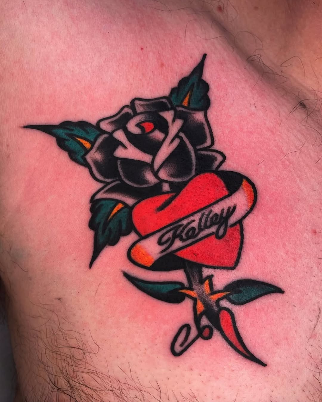 Flower, Rose, Lettering
