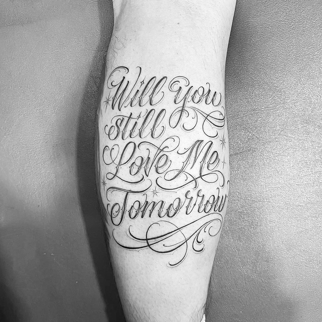 Lettering, 타자기 폰트