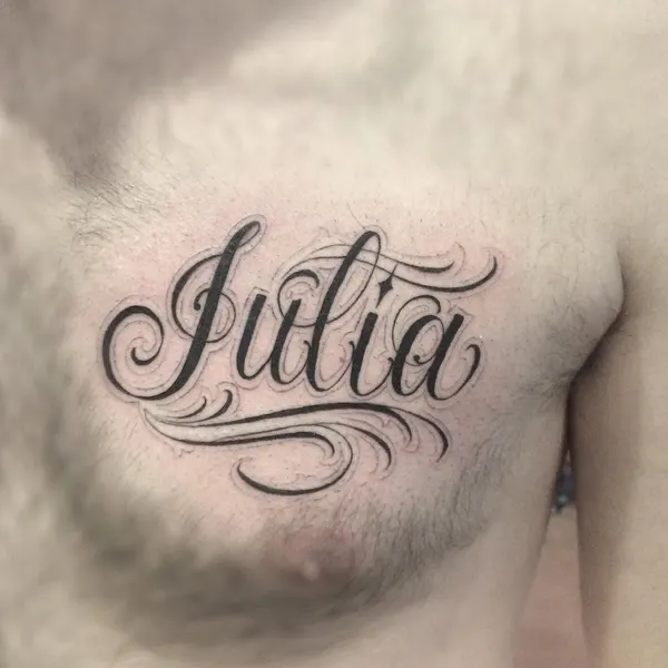 Lettering, 이름