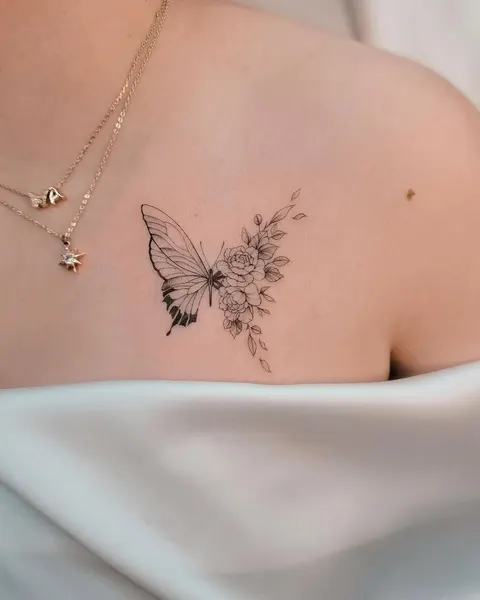 Animal, 천사, 천사 날개, 날개, 요정, 주얼리, 가슴 타투