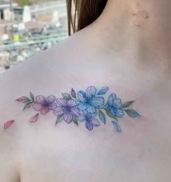 백합, 벚꽃, 탄생화, 아이리스, Flower