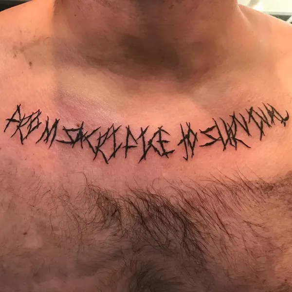 Lettering