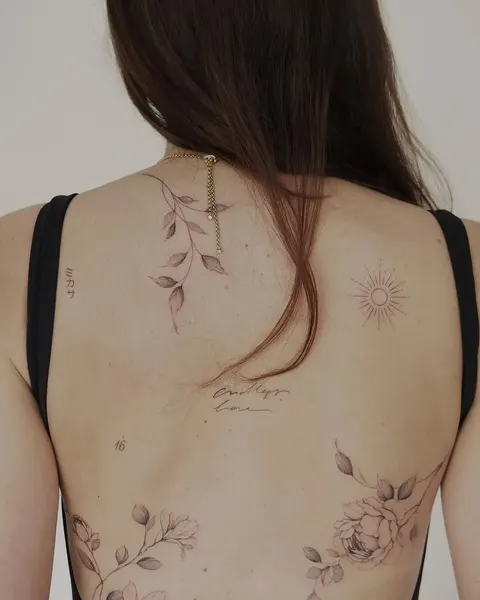 Flower, 커버업, 보디수트, 체인, 게이샤, 실루엣, 이레즈미