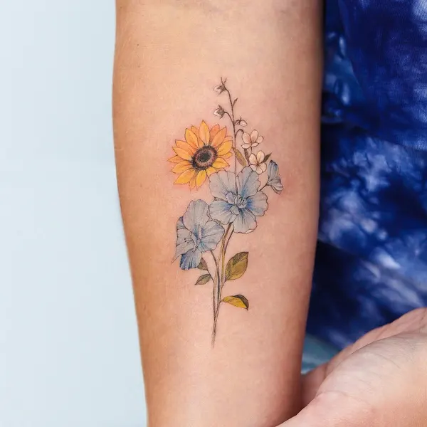 Flower, 데이지, 해바라기, 수선화, 야생화