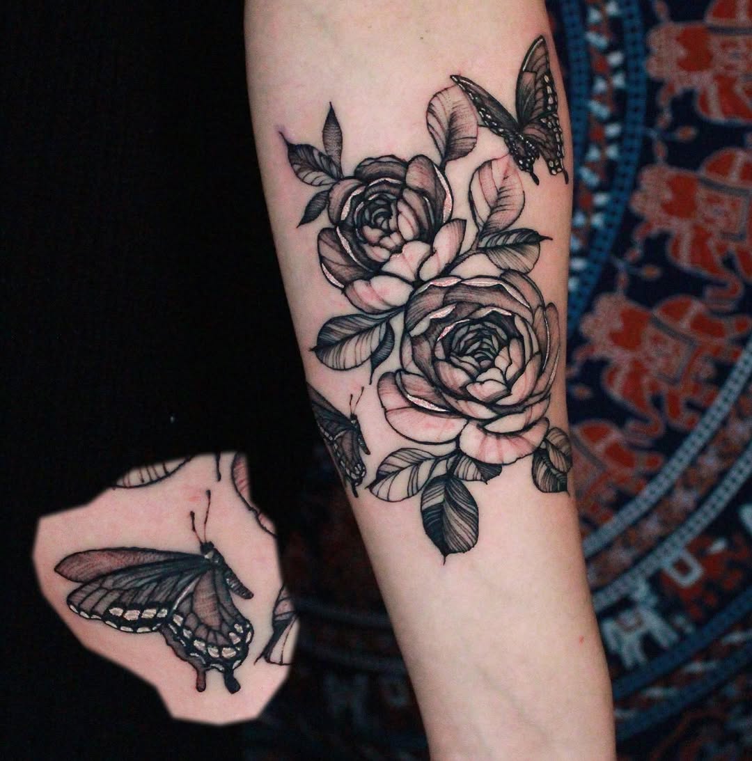 Flower, Rose, Animal, Nature