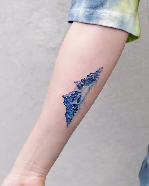 Nature, 산, 화산, 눈, 계곡
