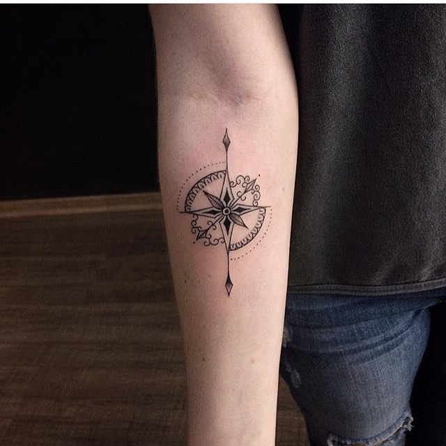 닻, Geometric, 바람, 원, 나침반