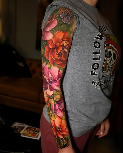 Flower, Rose, 슬리브