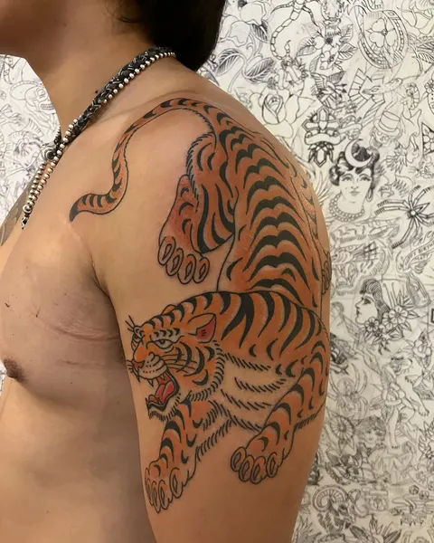 Tiger, 일본 호랑이, 중국 호랑이, 한국 호랑이